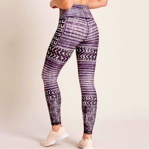 NIYAMA SOL Kenya Amethyst Barefoot Leggings S